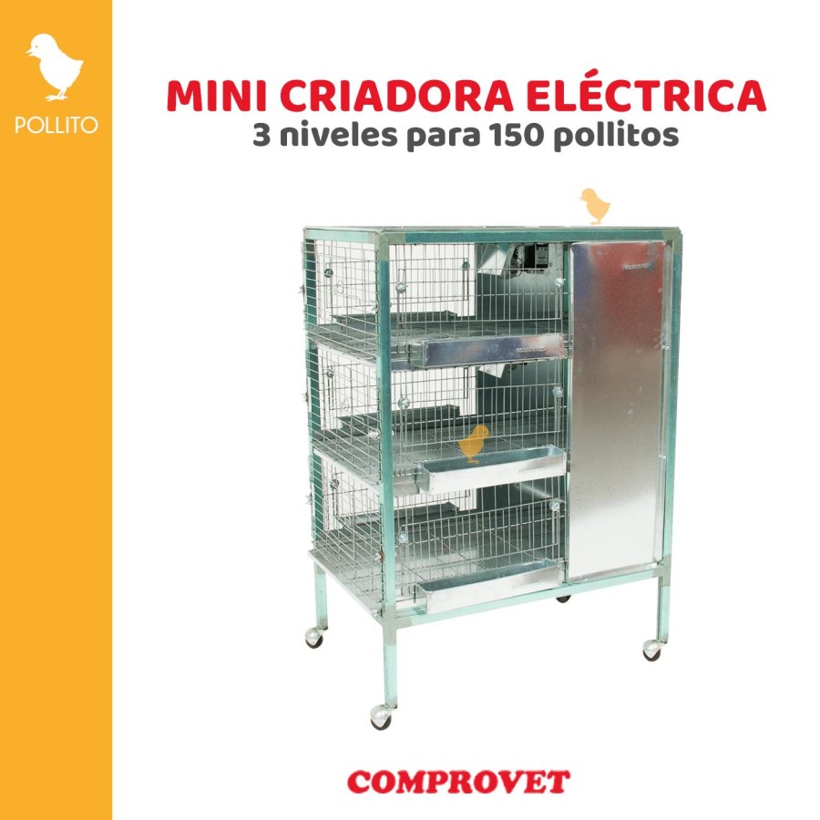 �Minicriadora de 3 Niveles